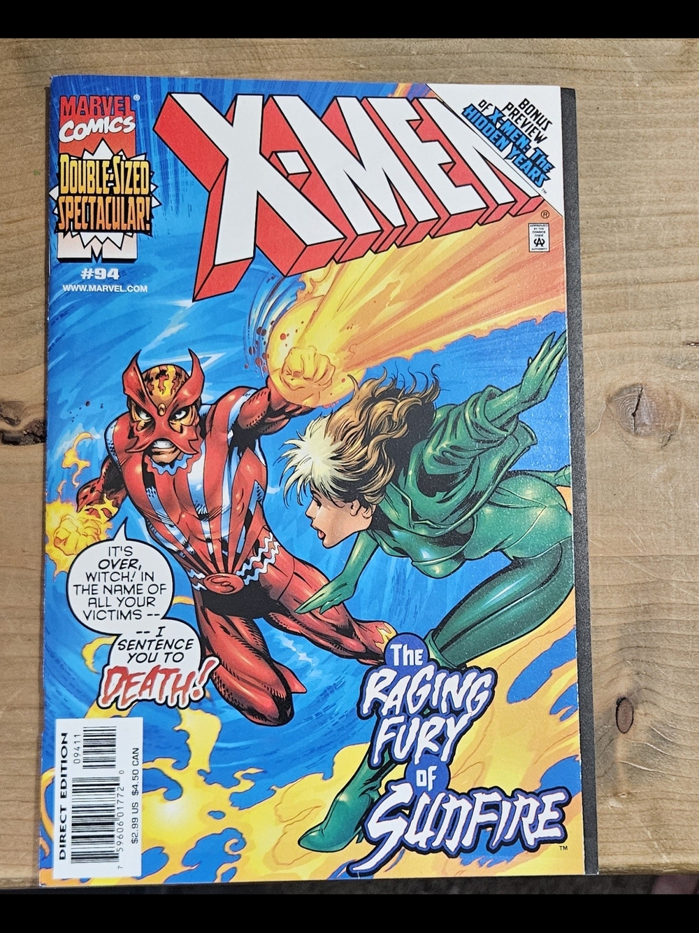 Marvel Comics X-Men #94 (Nov 1999) Raw 9.6-9.8